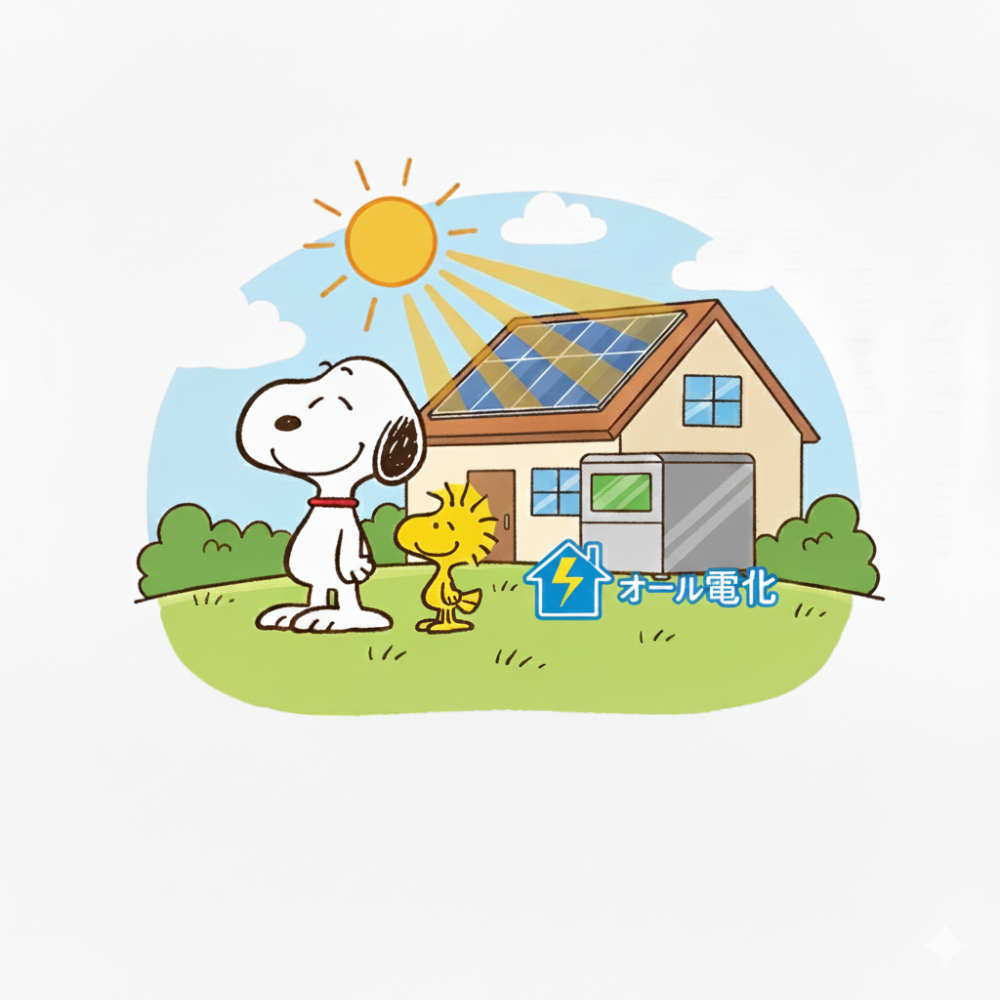 住宅用太陽光蓄電池で解説！停電時も安心？　　　　　　　　　　　　　　オール電化と太陽光発電・蓄電池の「最強の組み合わせ」とは