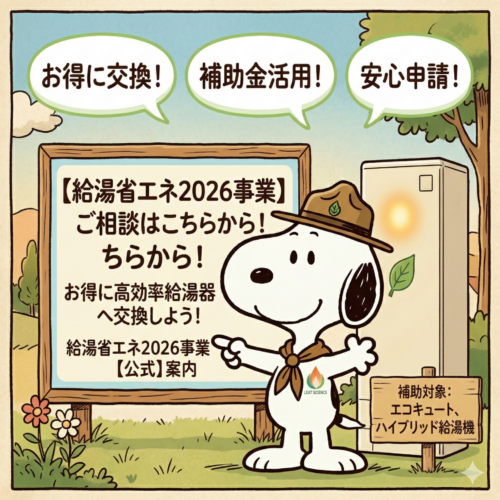 【2026年最新版】給湯省エネ2026事業でお得に給湯器を交換しませんか？
